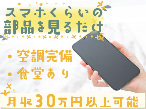 女性活躍中★スマホが持てたら即戦力⇒見るだけで月収30万円以上可能！